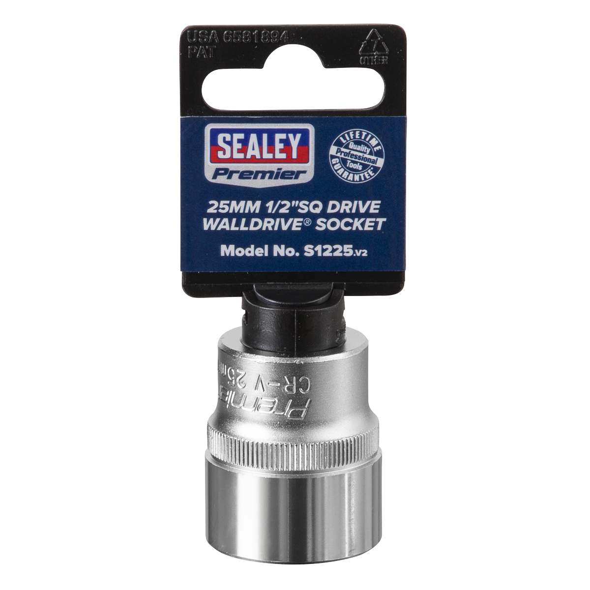 Socket 1/2"Sq Drive 25mm S1225