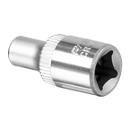 Socket 1/4"Sq Drive 4mm S1404
