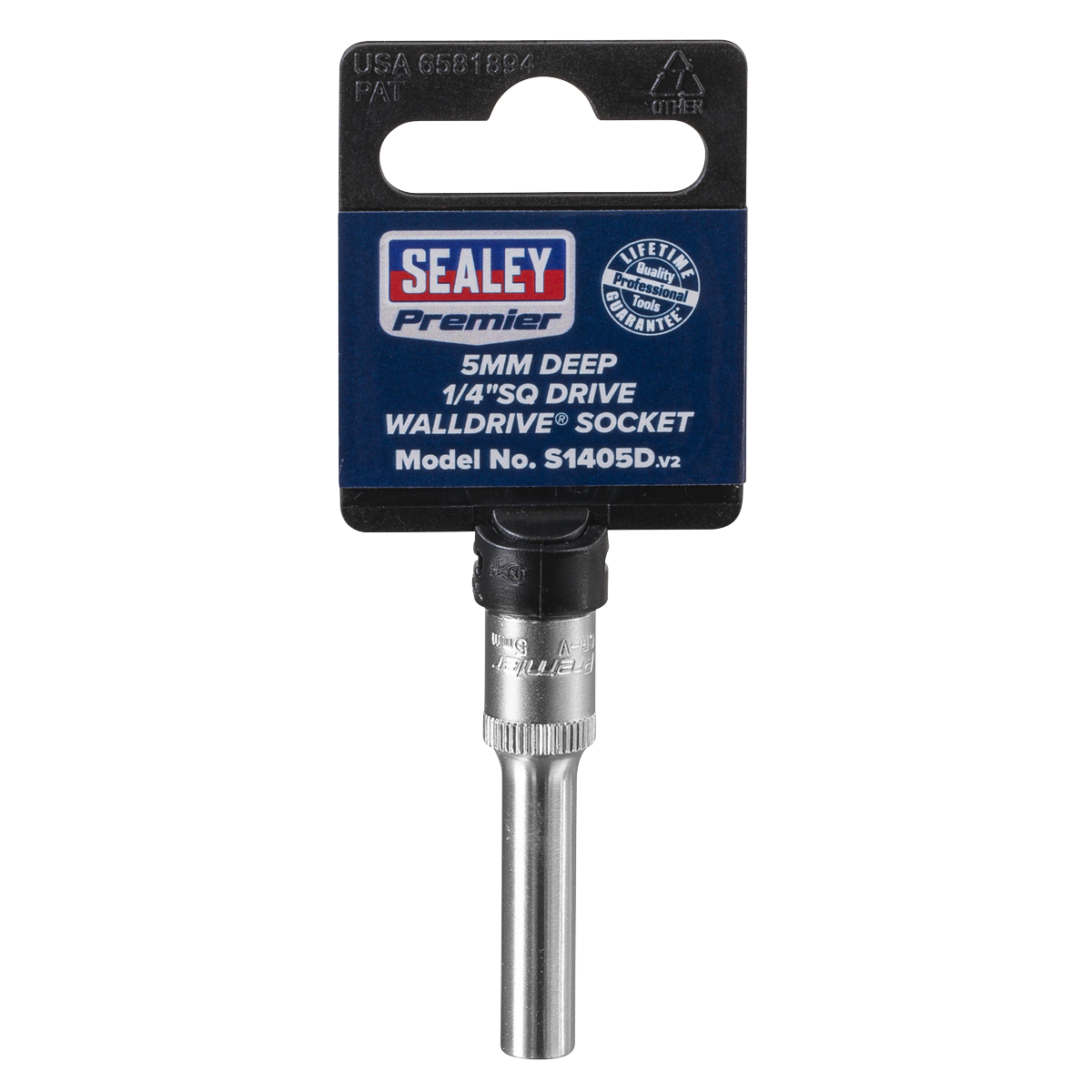 Deep Socket 1/4"Sq Drive 5mm S1405D