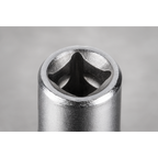 Deep Socket 1/4"Sq Drive 6mm S1406D
