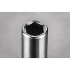 Deep Socket 1/4"Sq Drive 6mm S1406D