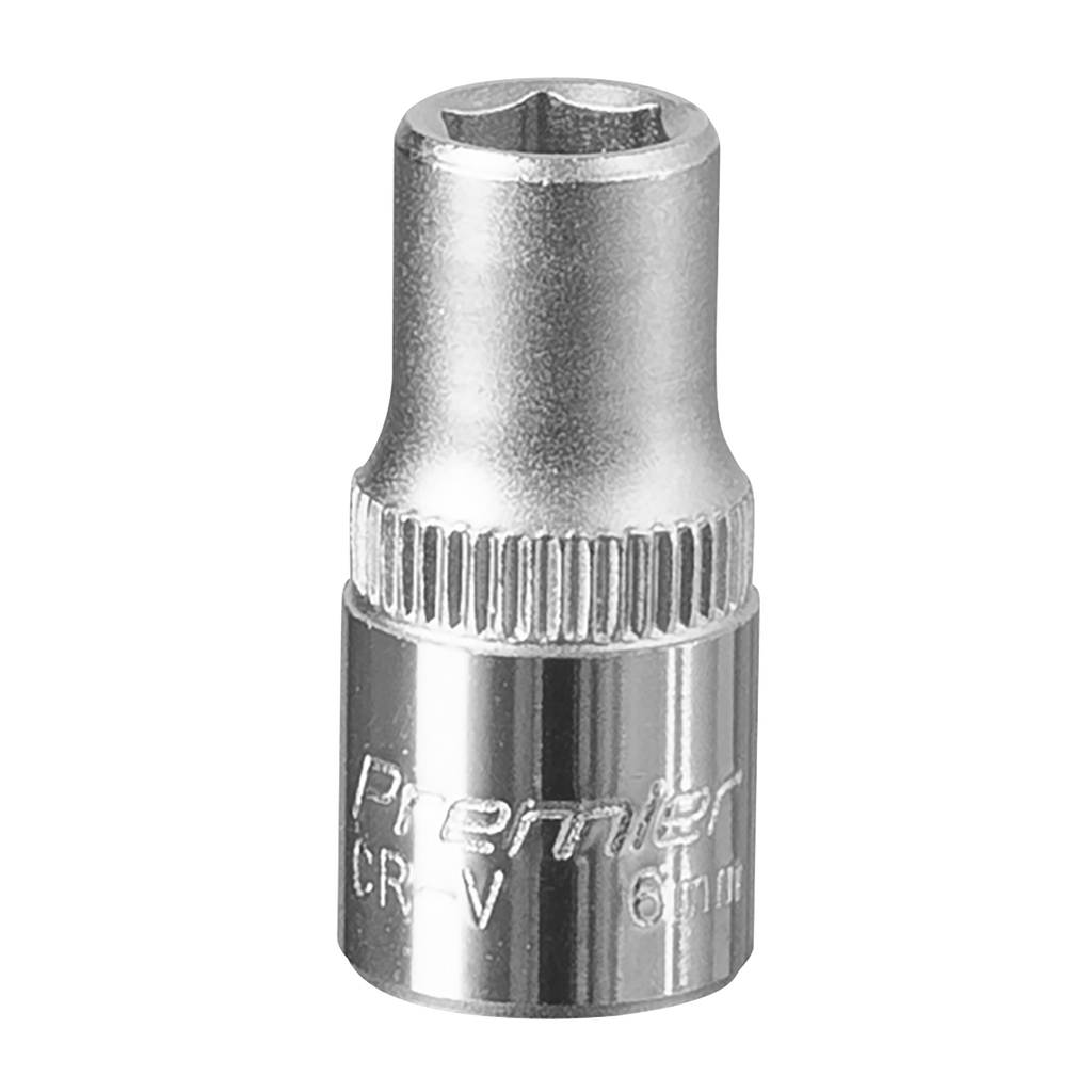 Socket 1/4"Sq Drive 6mm S1406