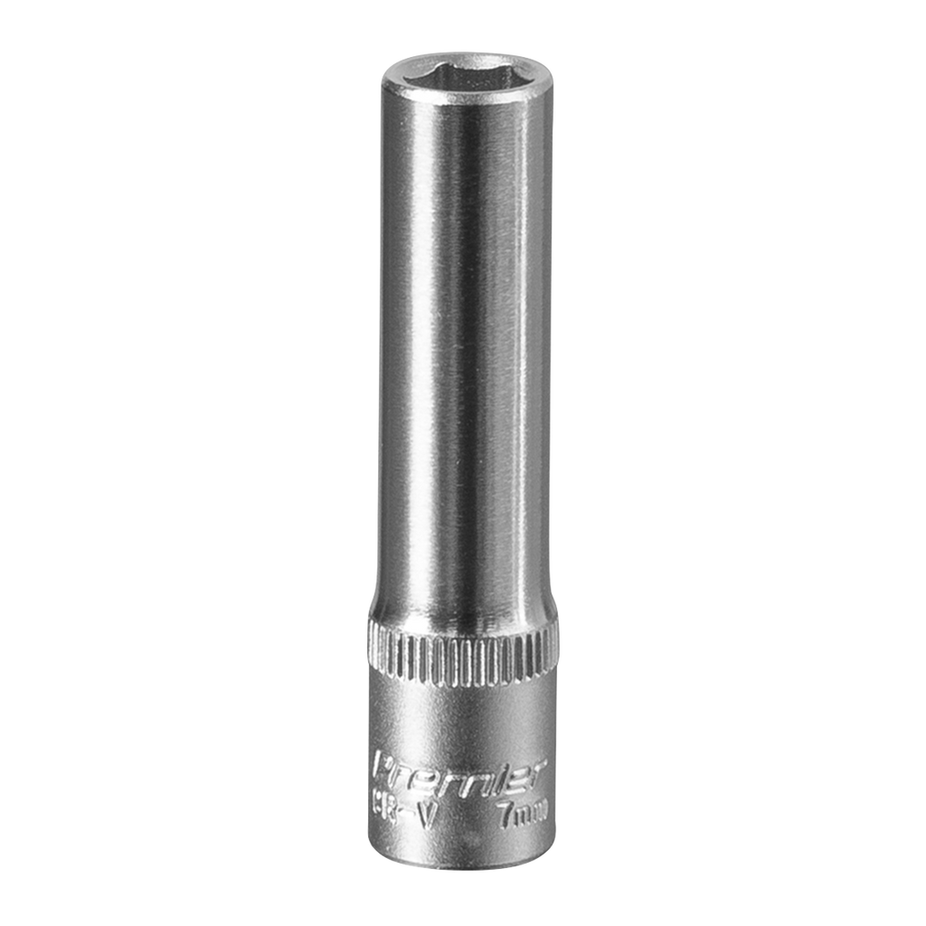 Deep Socket 1/4"Sq Drive 7mm S1407D