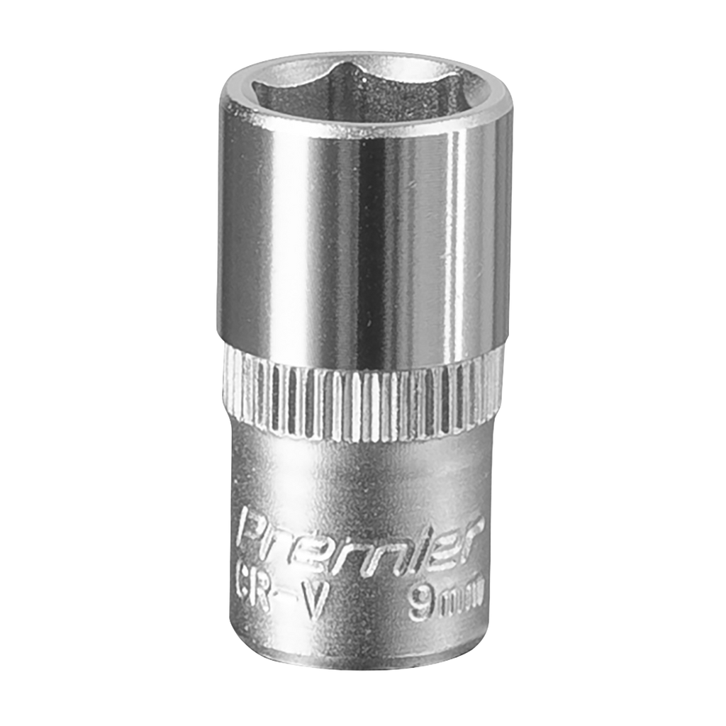 Socket 1/4"Sq Drive 9mm S1409