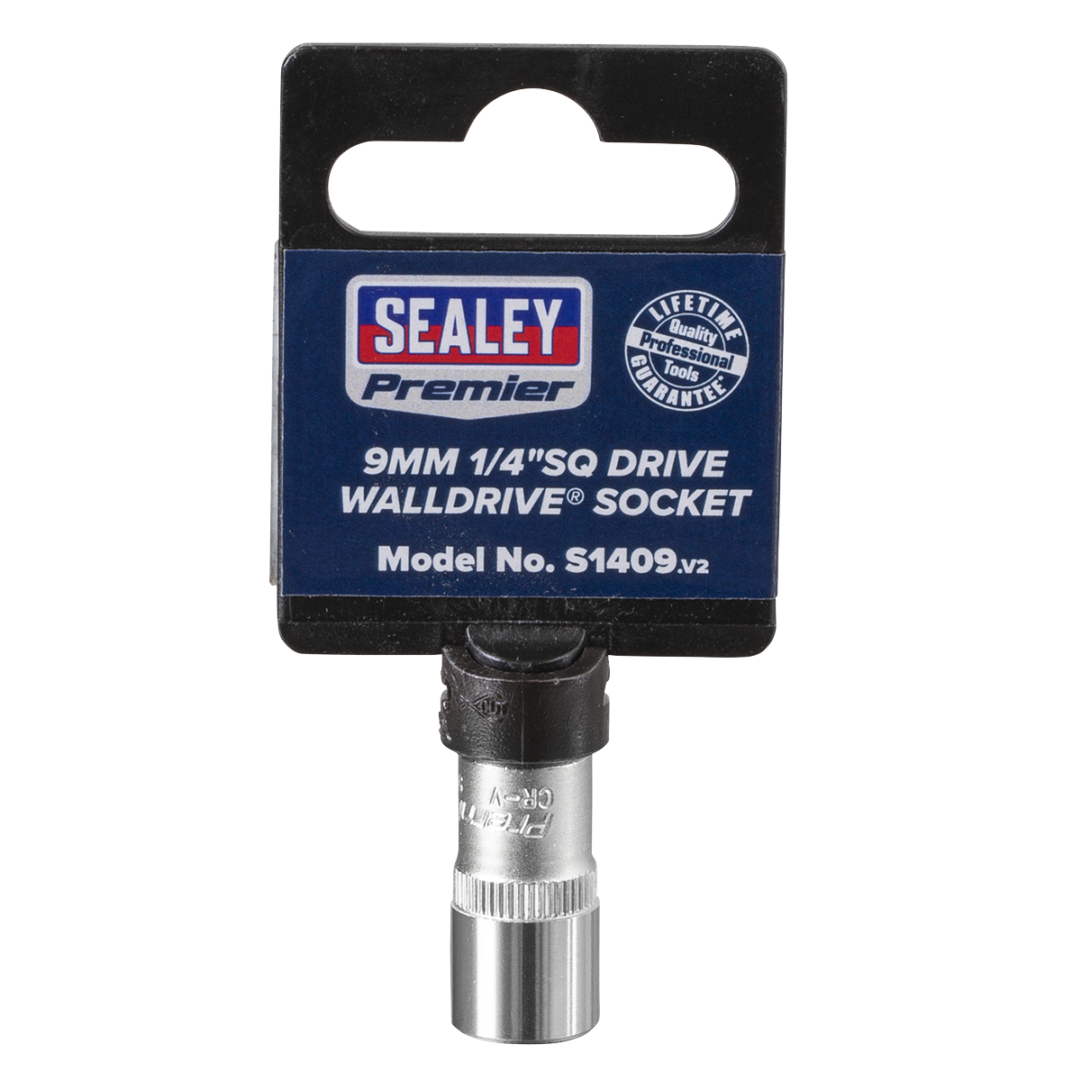 Socket 1/4"Sq Drive 9mm S1409