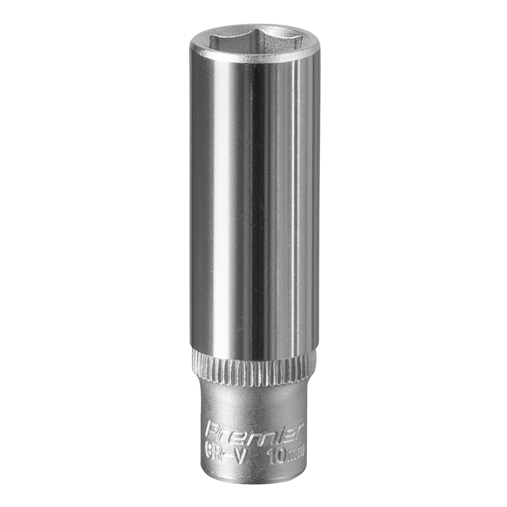 Deep Socket 1/4"Sq Drive 10mm S1410D