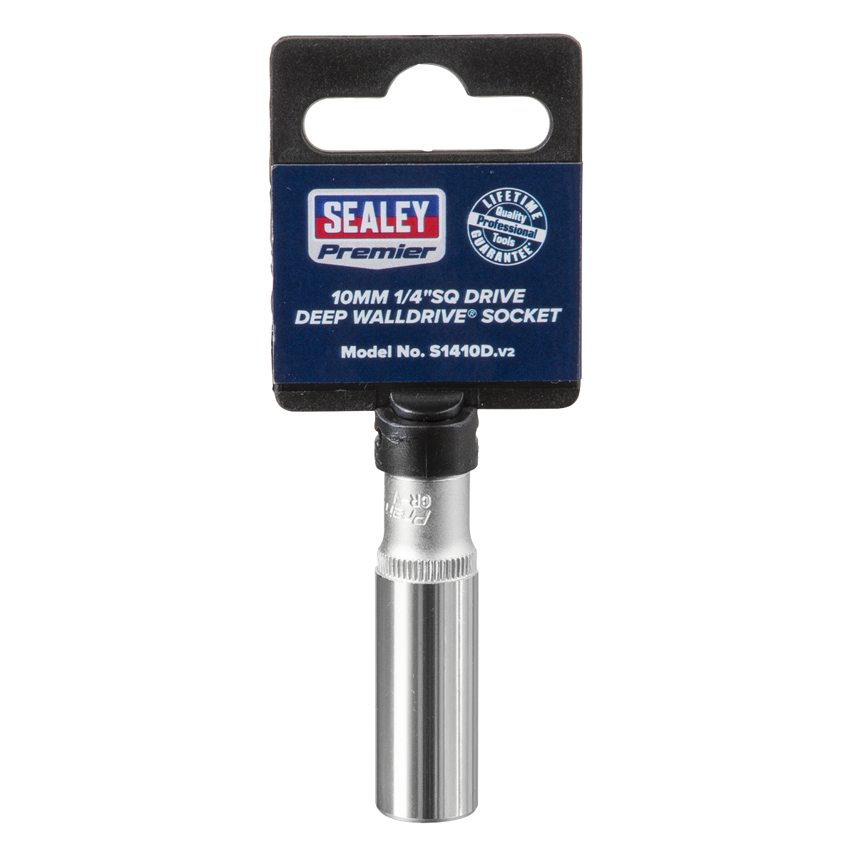 Deep Socket 1/4"Sq Drive 10mm S1410D