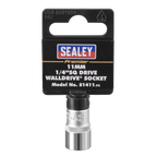 Socket 1/4"Sq Drive 11mm S1411