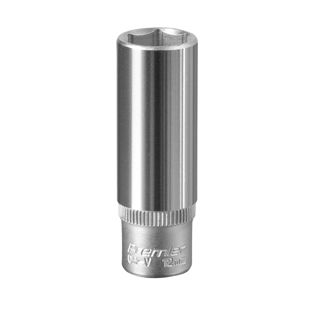 Deep Socket 1/4"Sq Drive 12mm S1412D