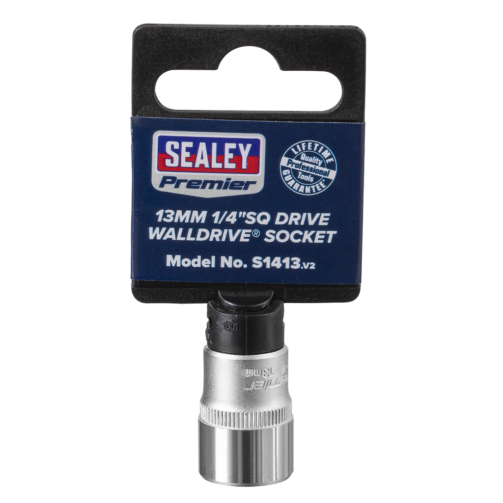 Socket 1/4"Sq Drive 13mm S1413