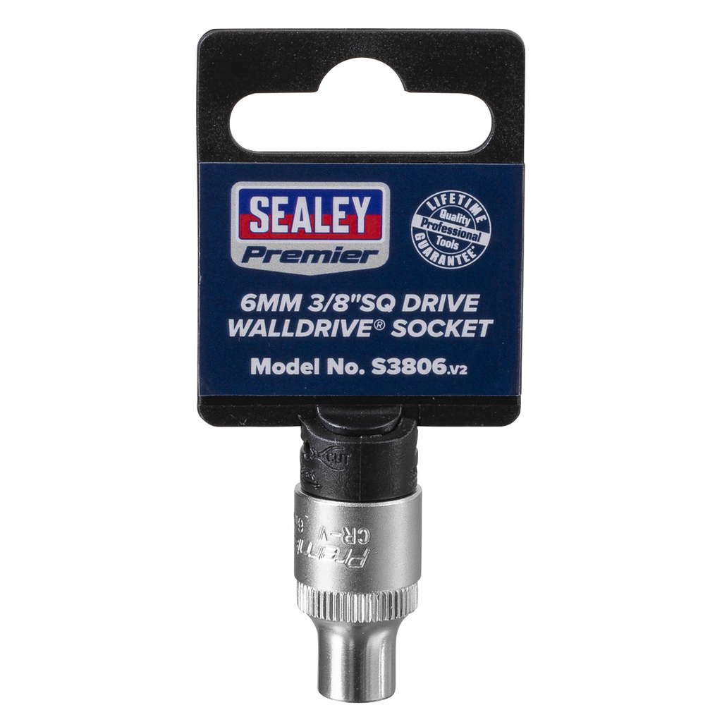 Socket 3/8"Sq Drive 6mm S3806