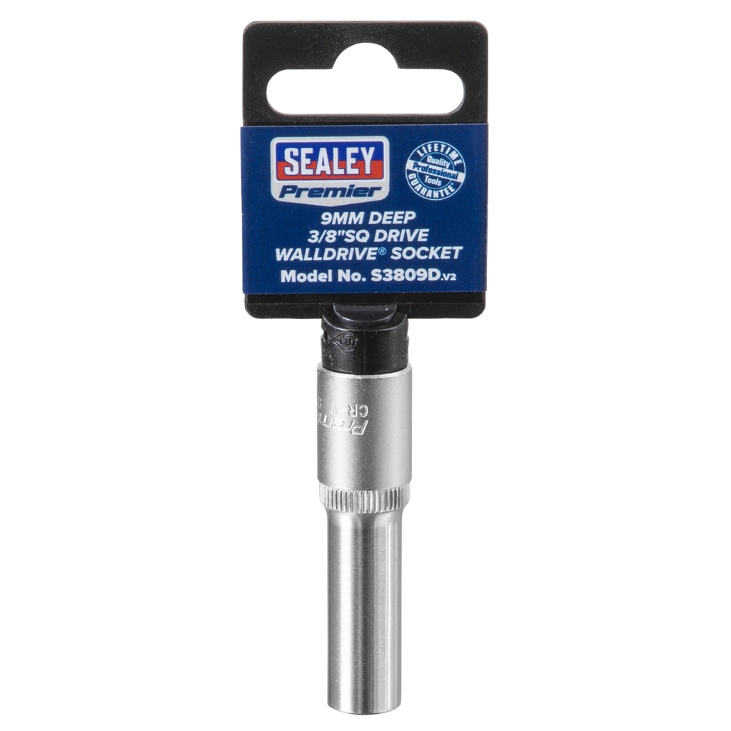 Deep Socket 3/8"Sq Drive 9mm S3809D