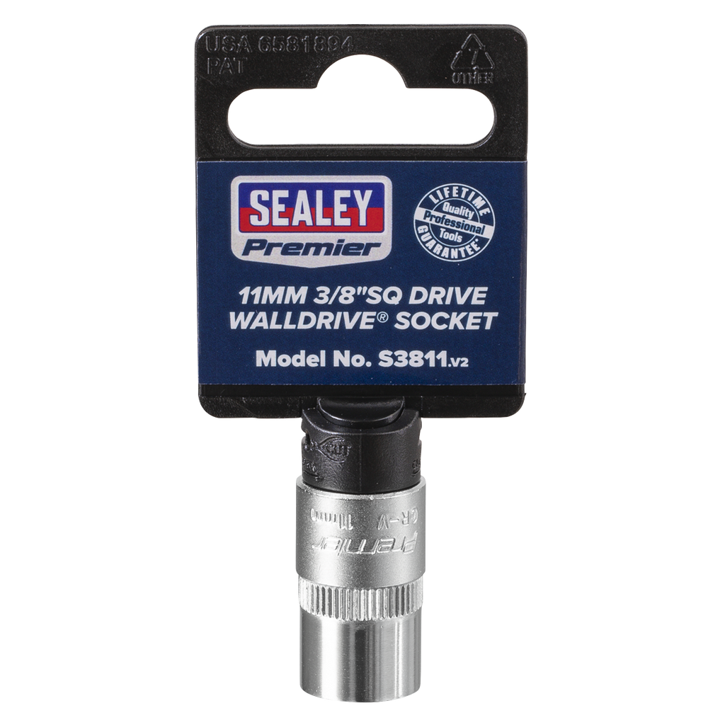 Socket 3/8"Sq Drive 11mm S3811