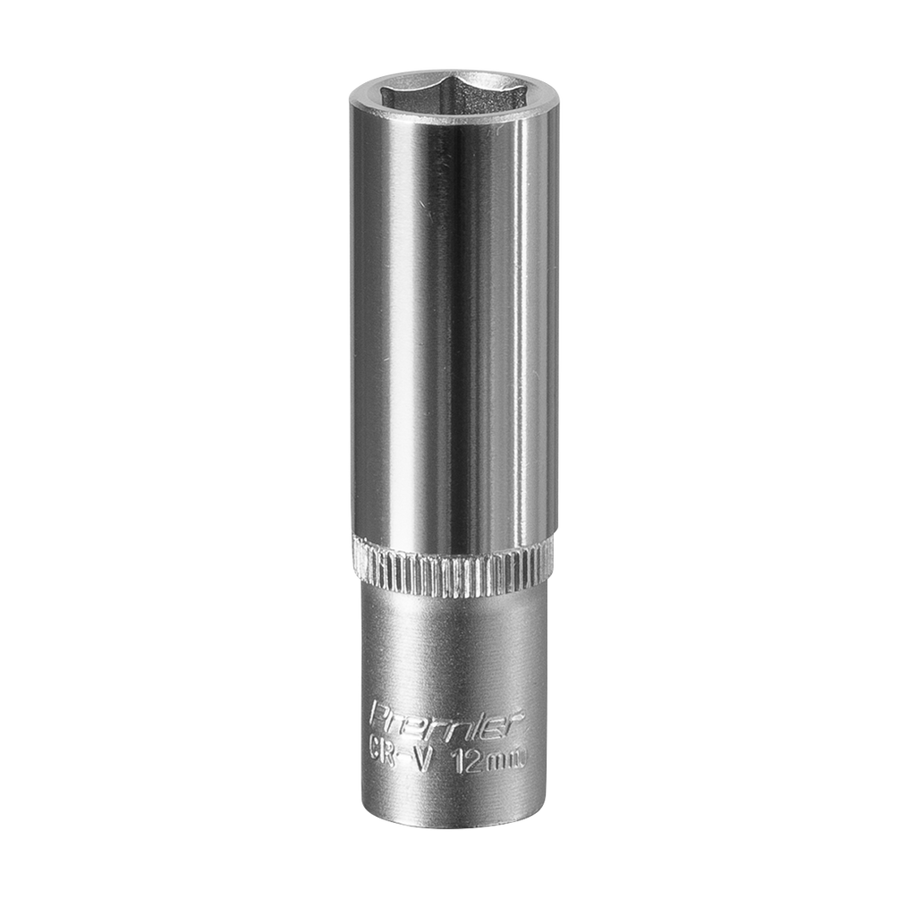 Deep Socket 3/8"Sq Drive 12mm S3812D