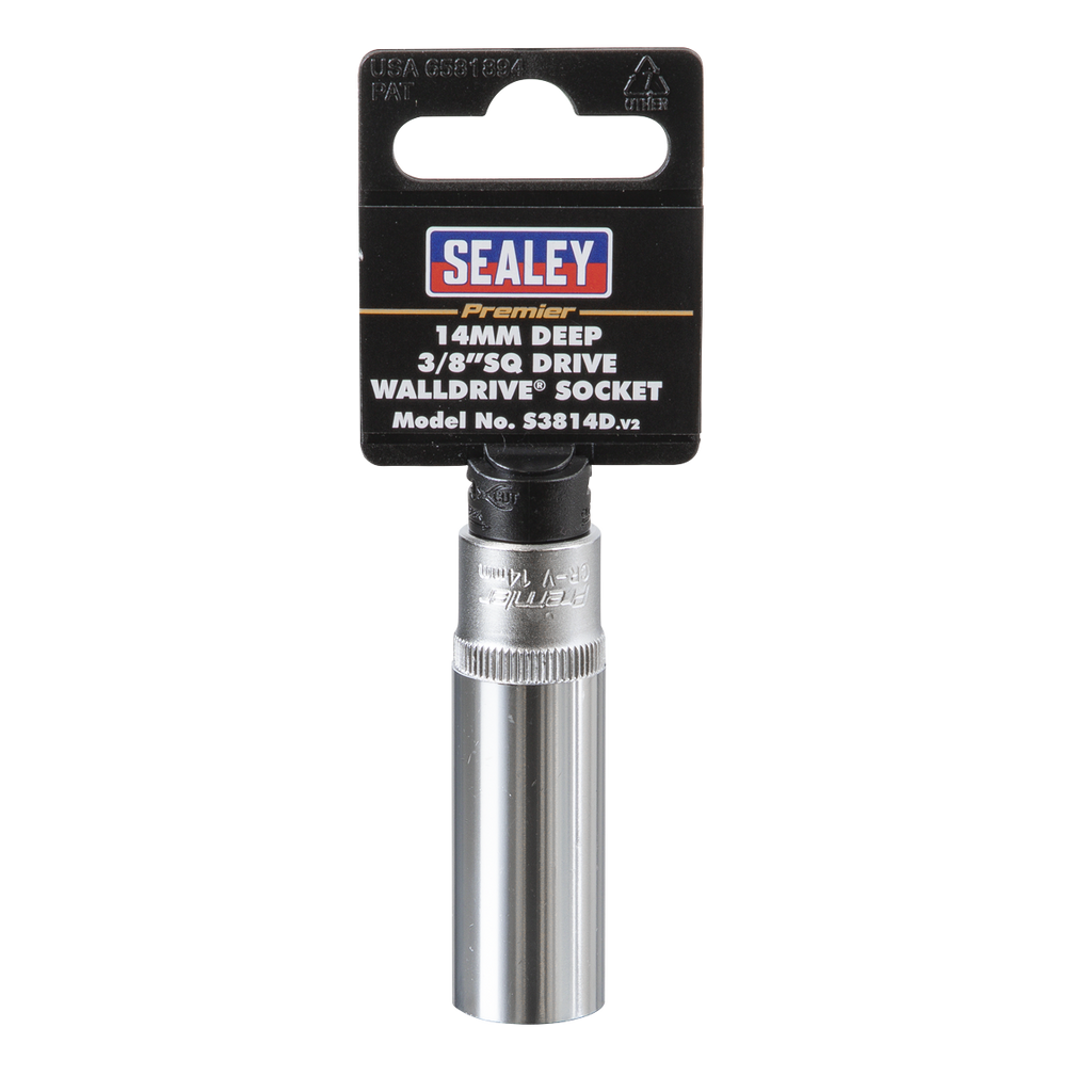 Deep Socket 3/8"Sq Drive 14mm S3814D