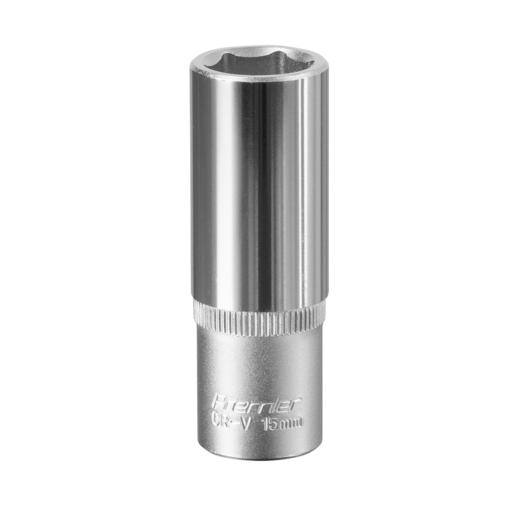 Deep Socket 3/8"Sq Drive 15mm S3815D