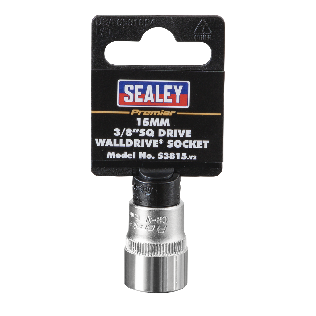 Socket 3/8"Sq Drive 15mm S3815