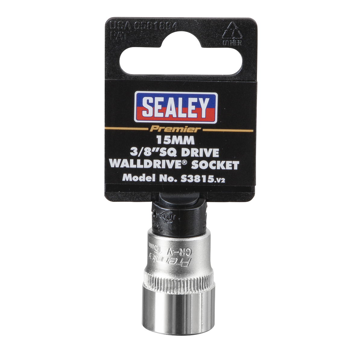 Socket 3/8"Sq Drive 15mm S3815