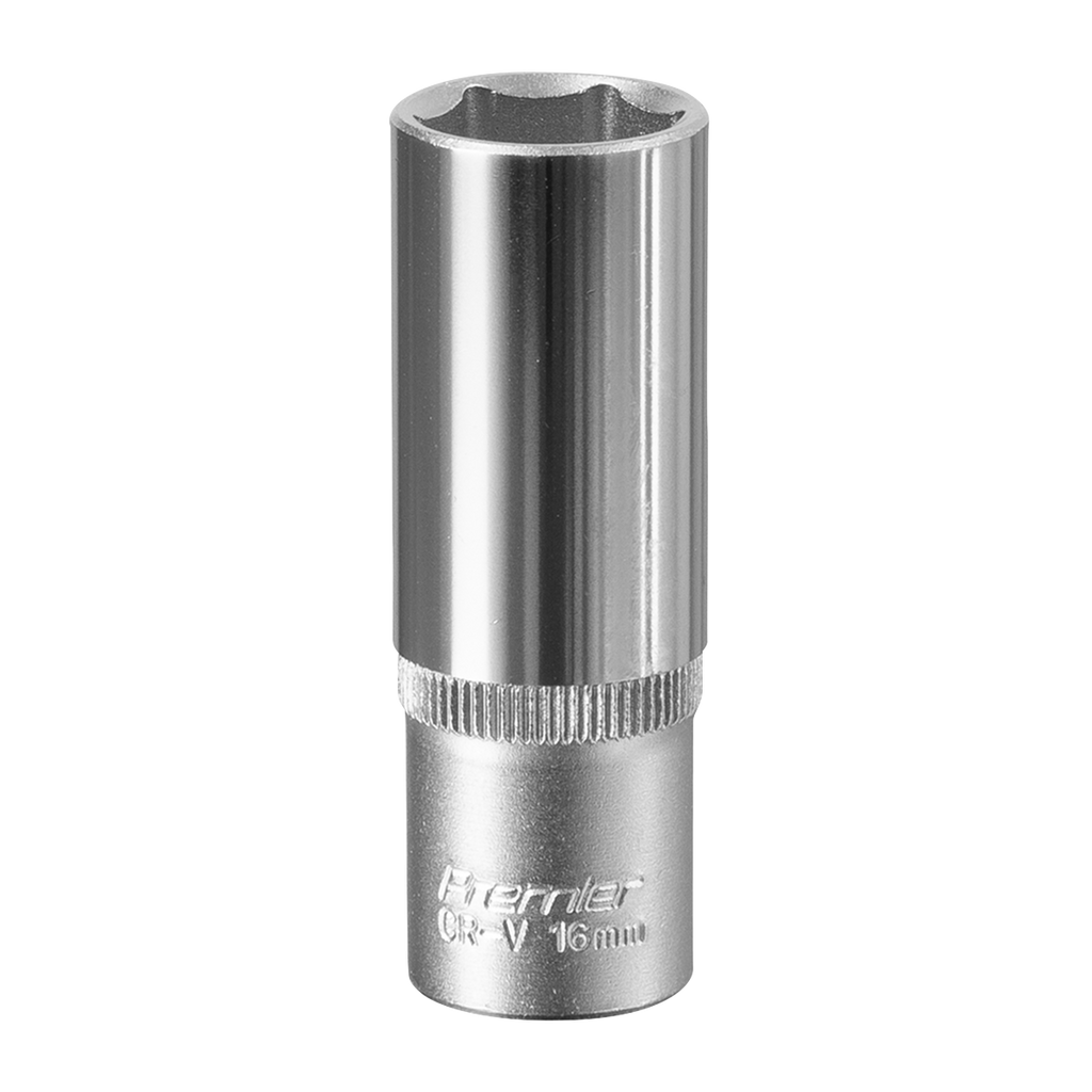 Deep Socket 3/8"Sq Drive 16mm S3816D