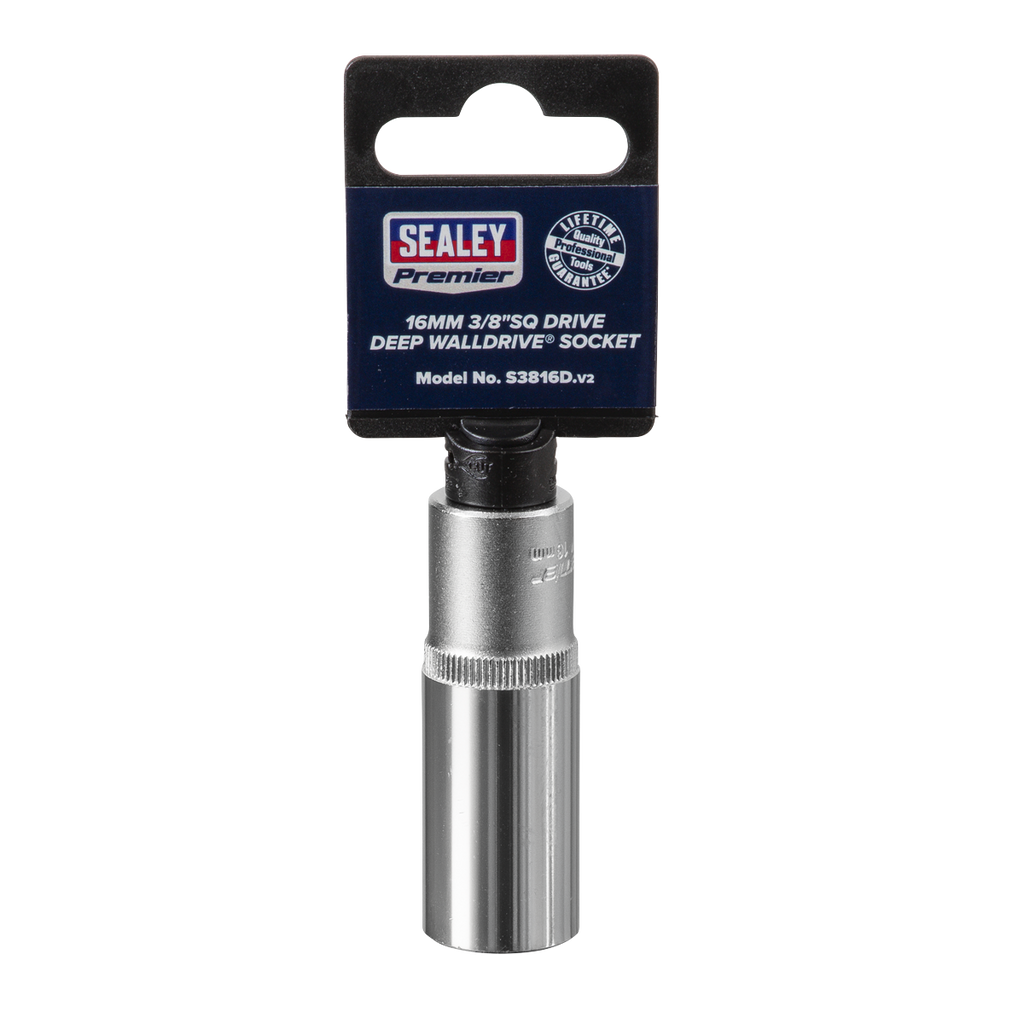 Deep Socket 3/8"Sq Drive 16mm S3816D