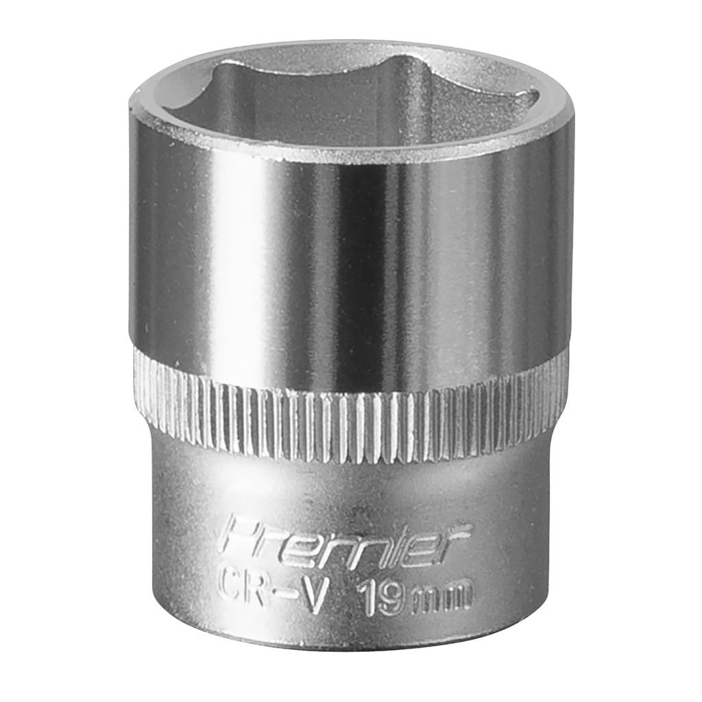Socket 3/8"Sq Drive 19mm S3819
