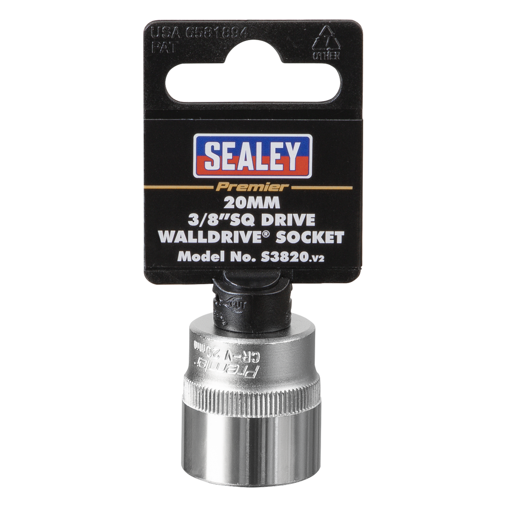 Socket 3/8"Sq Drive 20mm S3820