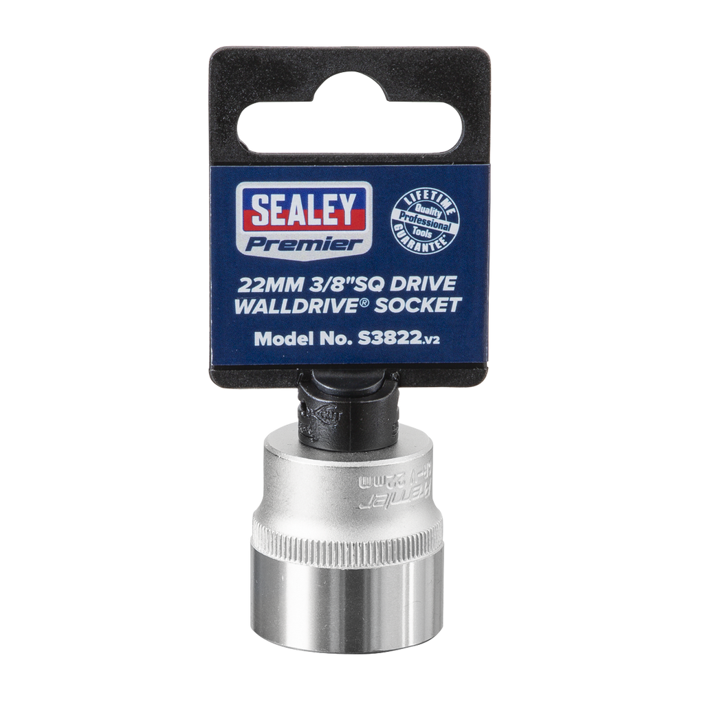 Socket 3/8"Sq Drive 22mm S3822