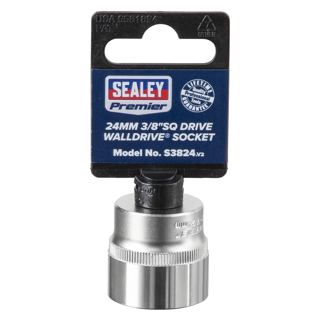 Socket 3/8"Sq Drive 24mm S3824