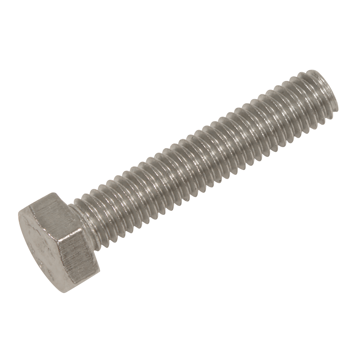 Stainless Steel Hex Head Set Screw DIN 933 - M5 X 25 A2 - Pack of 50 S525
