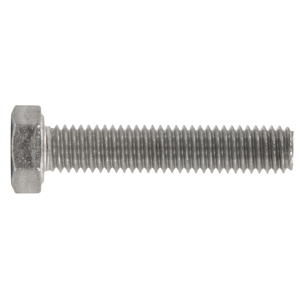 Stainless Steel Hex Head Set Screw DIN 933 - M5 X 25 A2 - Pack of 50 S525