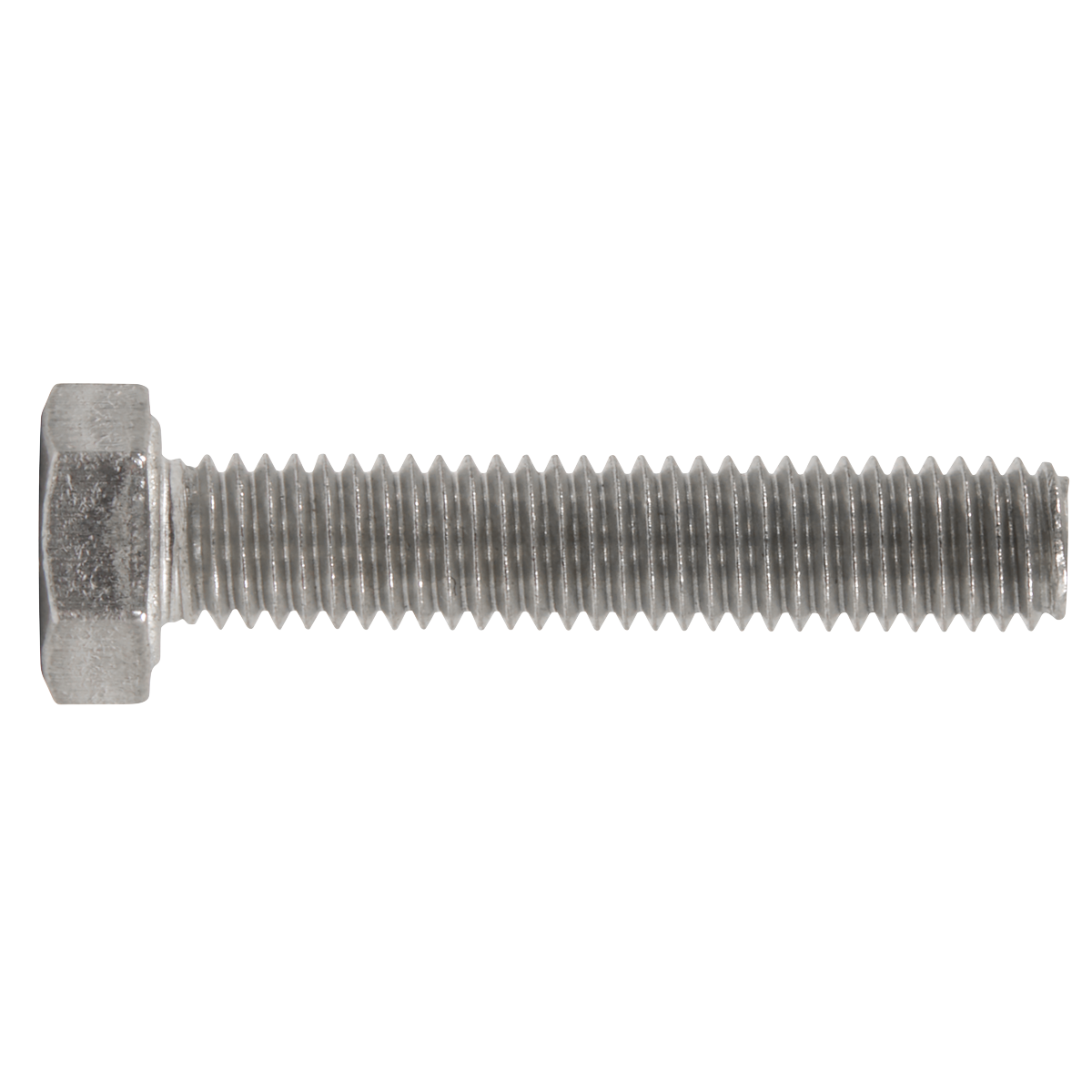 Stainless Steel Hex Head Set Screw DIN 933 - M5 X 25 A2 - Pack of 50 S525