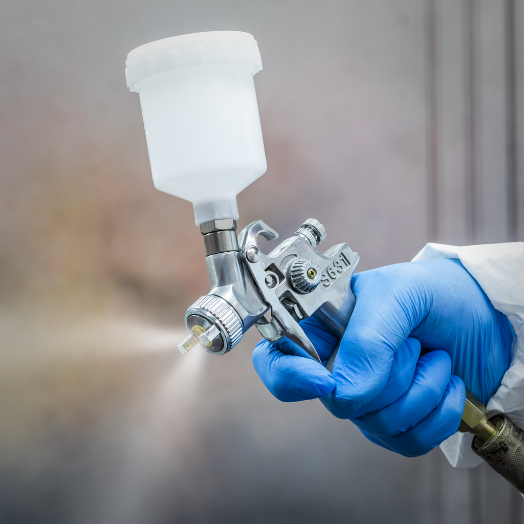 General-Purpose Gravity Feed Touch-Up Spray Gun 1mm Set-Up S631