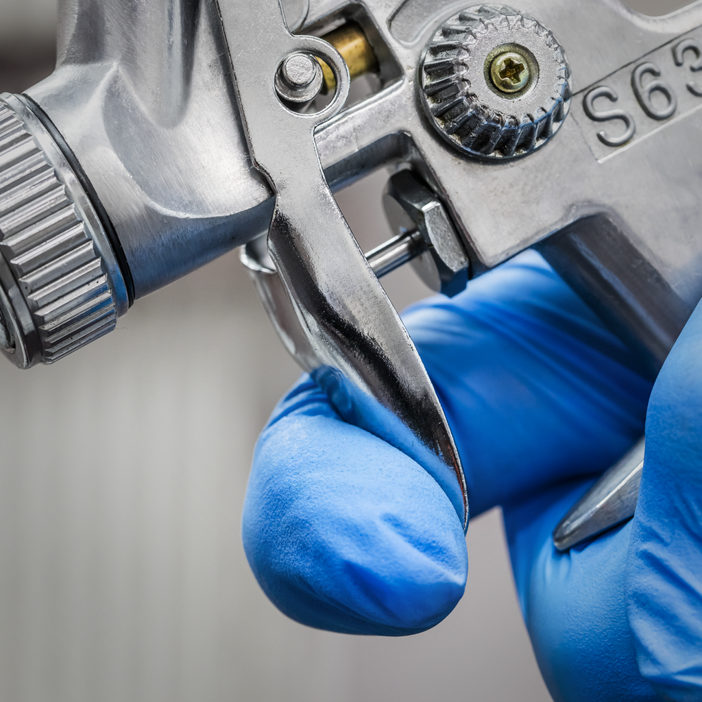 General-Purpose Gravity Feed Touch-Up Spray Gun 1mm Set-Up S631