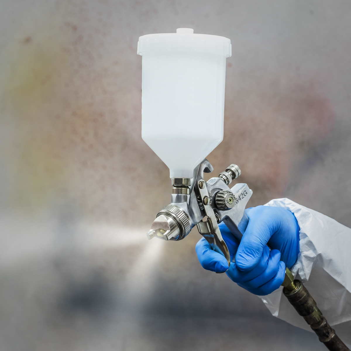 General-Purpose Gravity Feed Spray Gun 1.8mm Set-Up S642G