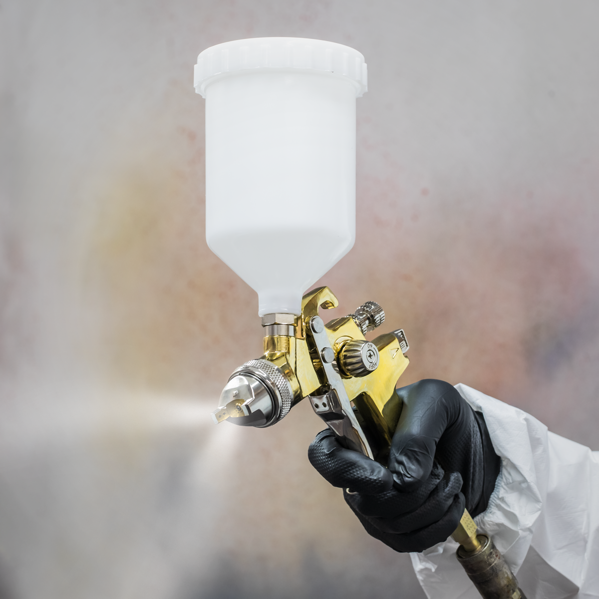 Gold Series Gravity Feed Spray Gun 1.4mm Set-Up S701G