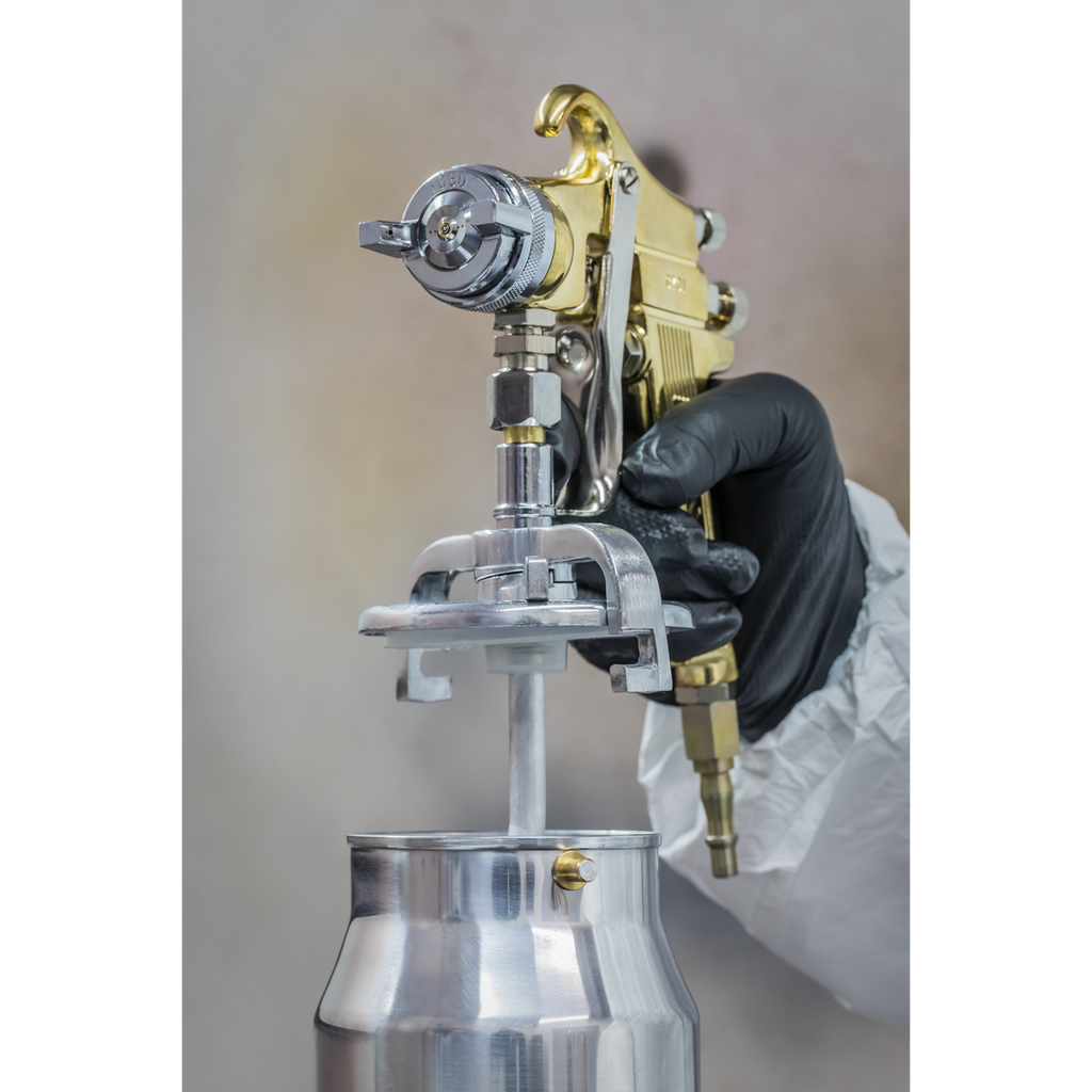 Workshop Gold Series Suction Feed Spray Gun 1.8mm Set-Up S701