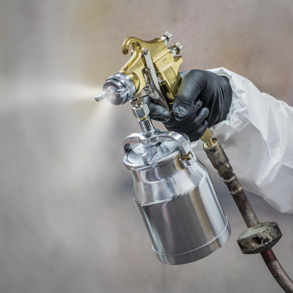 Workshop Gold Series Suction Feed Spray Gun 1.8mm Set-Up S701