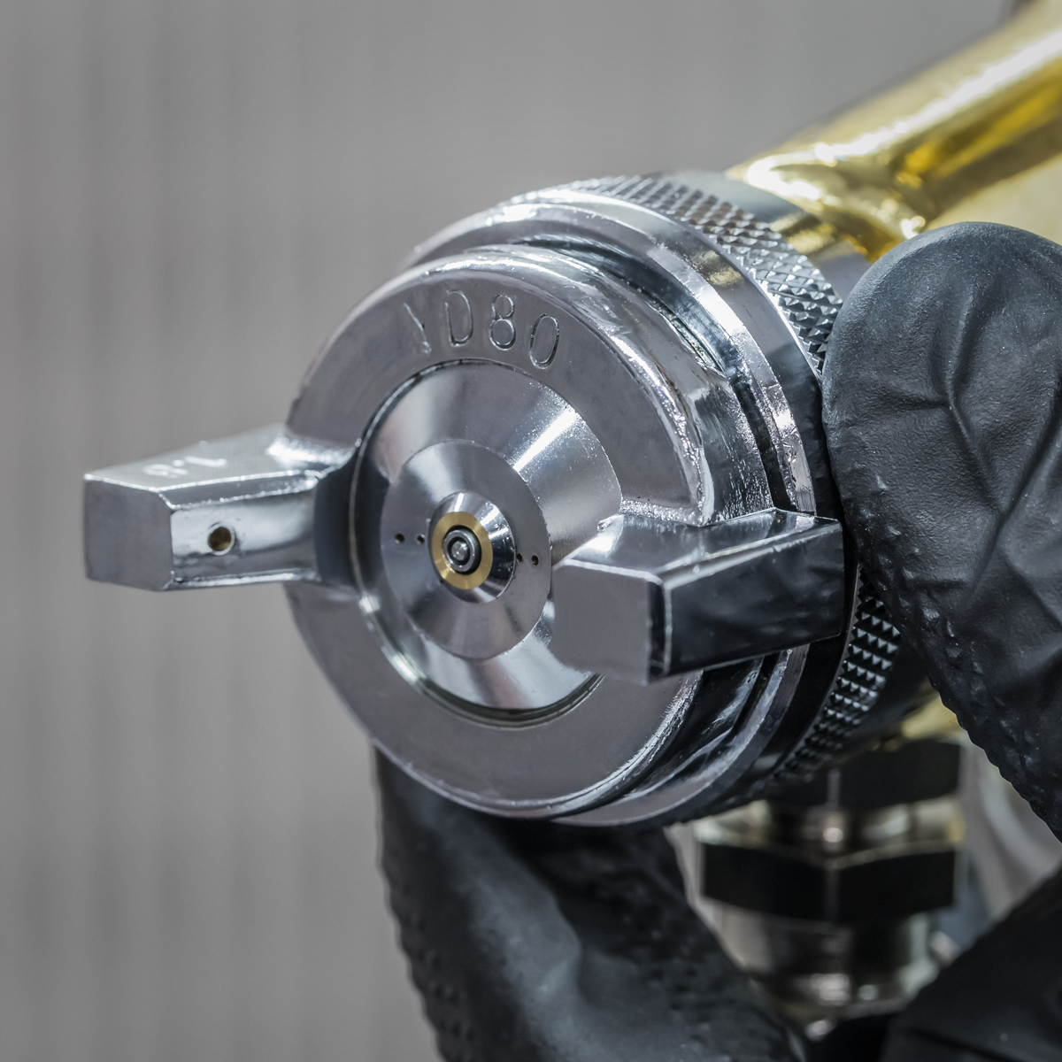 Workshop Gold Series Suction Feed Spray Gun 1.8mm Set-Up S701