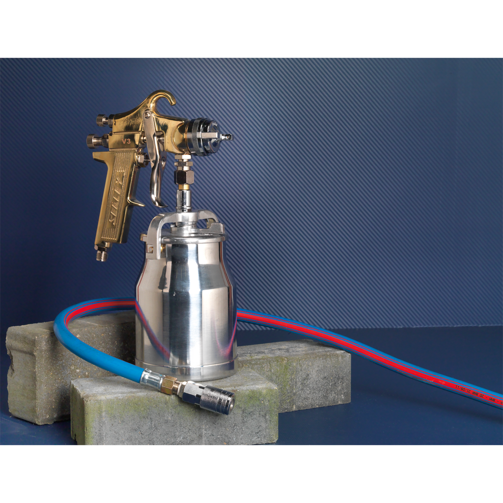 Workshop Gold Series Suction Feed Spray Gun 1.8mm Set-Up S701