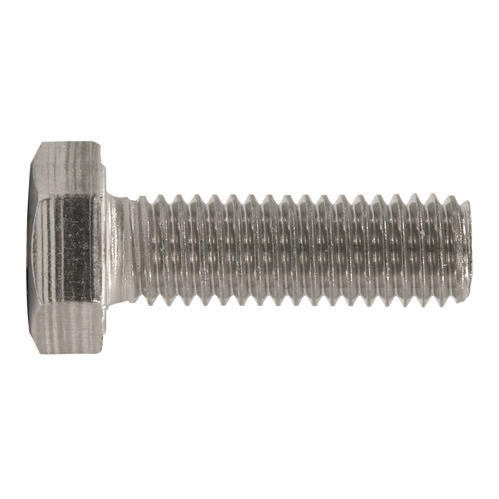 Stainless Steel Hex Head Set Screw DIN 933 - M8 X 25 A2 - Pack of 50 S825S