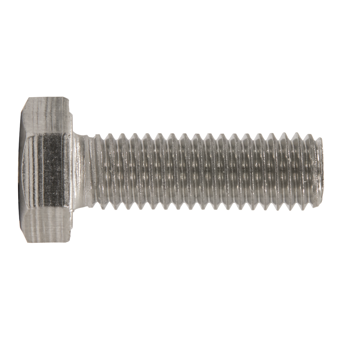 Stainless Steel Hex Head Set Screw DIN 933 - M8 X 25 A2 - Pack of 50 S825S