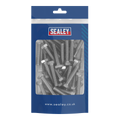 Stainless Steel Set Screw M8 x 1.25 Pitch, DIN 933 - Pack of 50 S840S