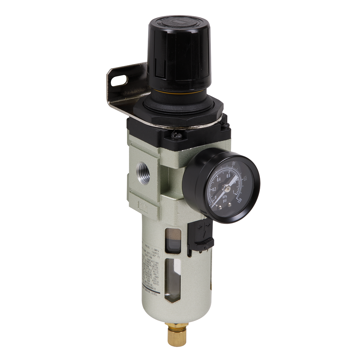 Air Filter/Regulator Max. Airflow 70cfm SA106FR