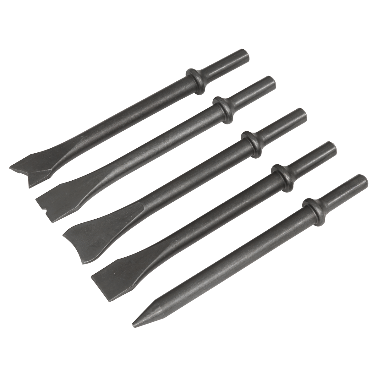 Air Hammer Chisel Set 170mm 5pc SA11C