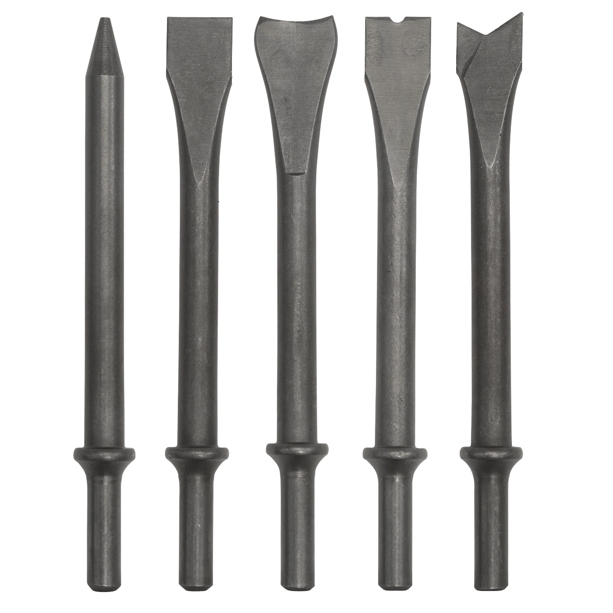 Air Hammer Chisel Set 170mm 5pc SA11C