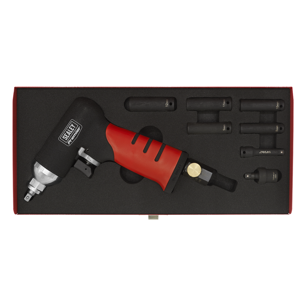 Air Impact Wrench Diesel Glow Plug Kit 1/4"Sq Drive SA141