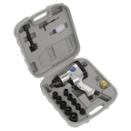 Air Impact Wrench Kit with Sockets 1/2"Sq Drive SA2/TS