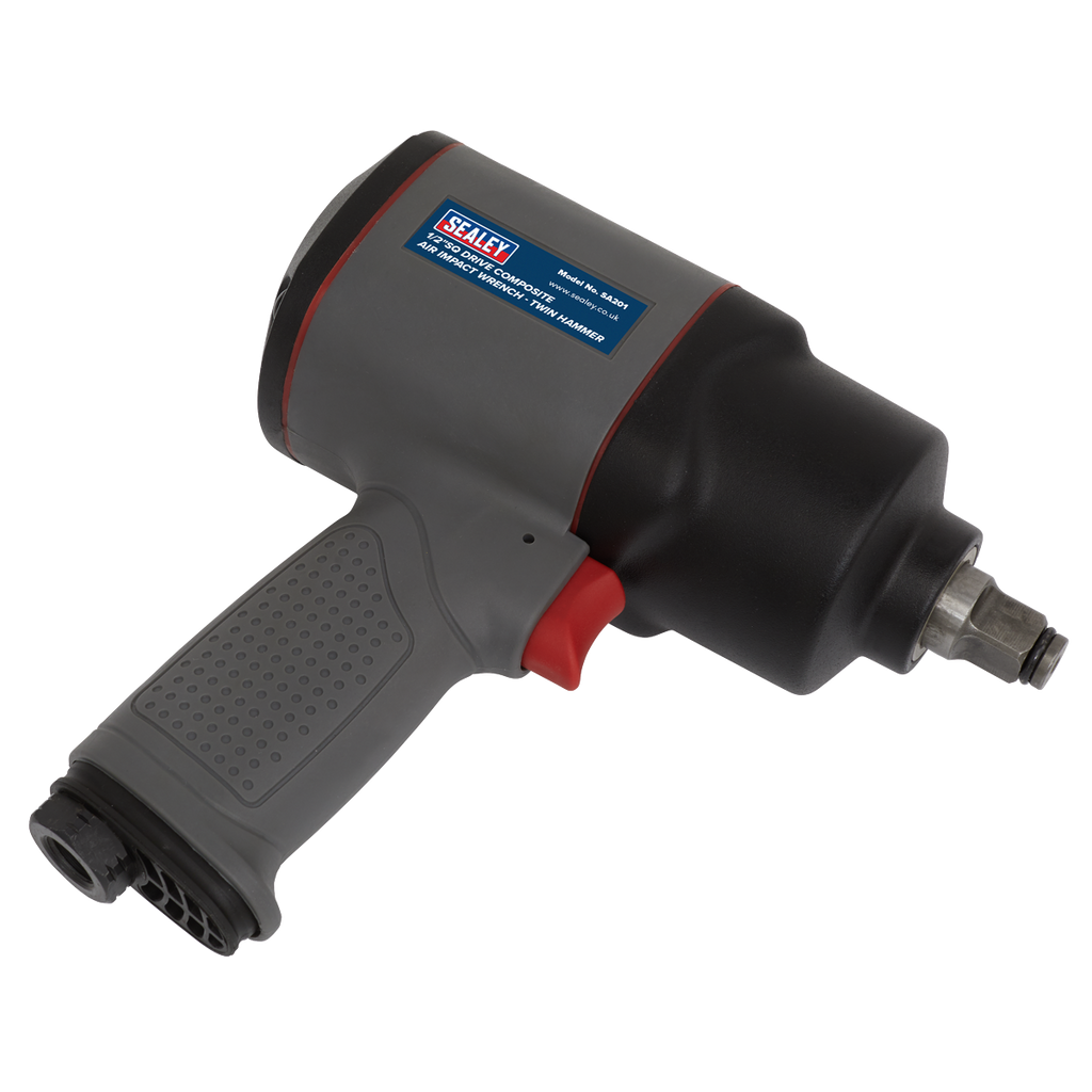 Composite Twin Hammer Air Impact Wrench 1/2"Sq Drive SA201
