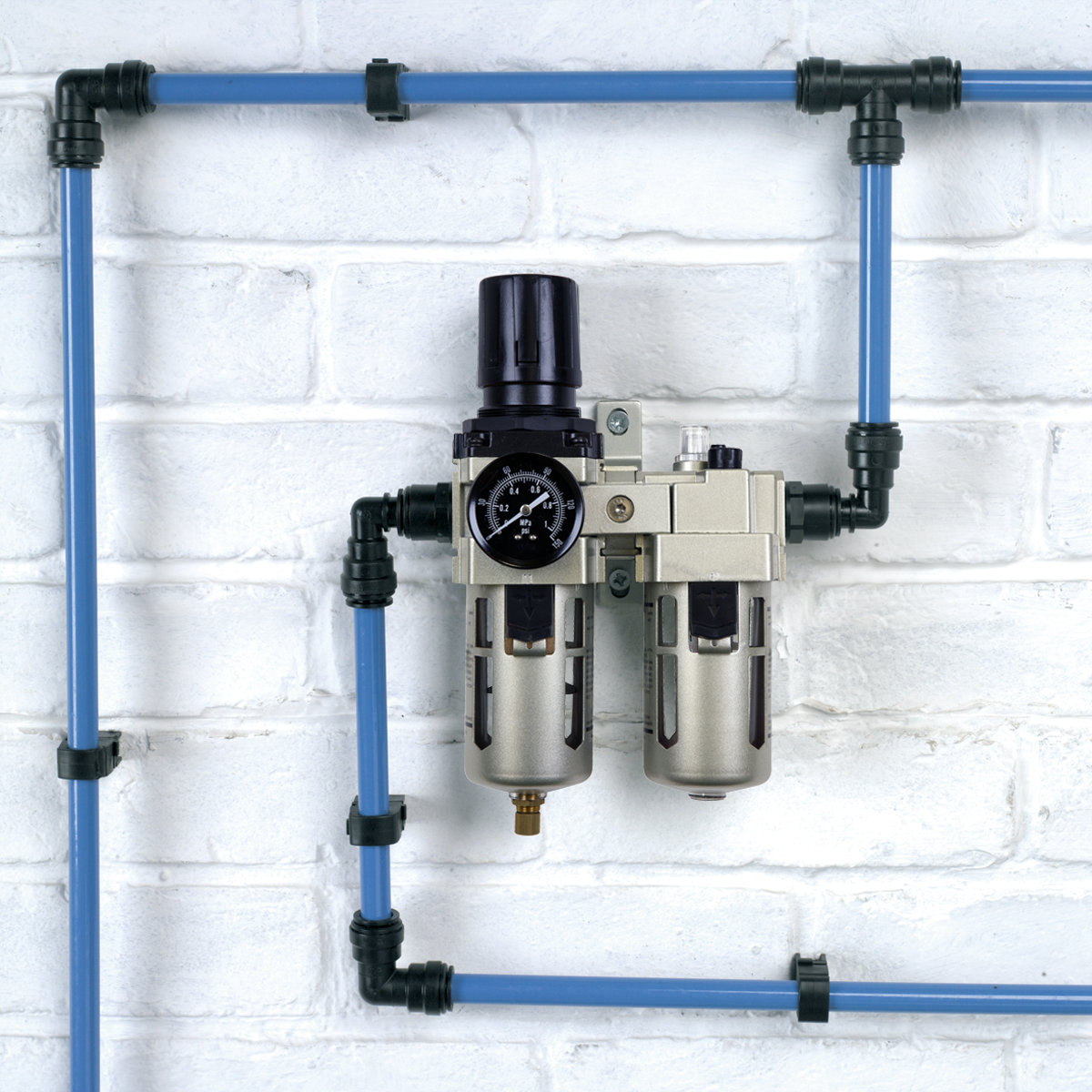 Air Filter/Regulator/Lubricator Max. Airflow 105cfm SA206