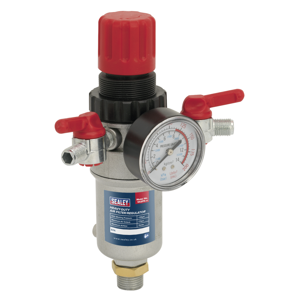 Heavy-Duty Air Filter/Regulator SA2FR